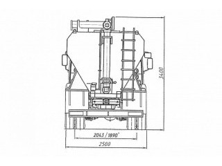 Загрузчик сухих кормов 47510С (ЗСК-20,0)