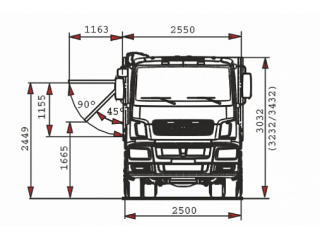 Автомобиль-зерновоз 65207-85002-87