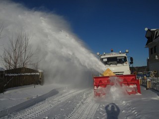 Снегоочиститель шнекороторный двухмоторный СШР-1