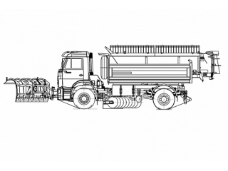 Комбинированная дорожная машина ДМК-65 Комбинированная дорожная машина ДМК-65