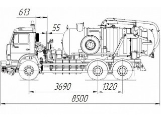 Илососная машина КО-507АГ