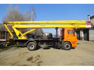 Автогидроподъемник ПСС-121.28 на шасси 43253