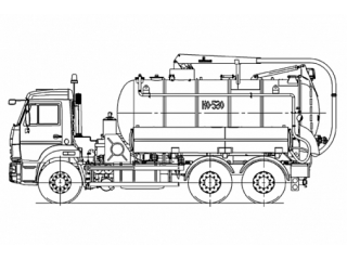 Машина илососная КО-530-01