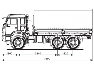 КАМАЗ 5350-66 (D5)