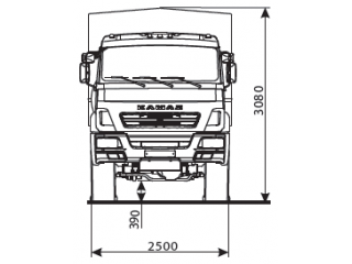 КАМАЗ 5350-66 (D5)
