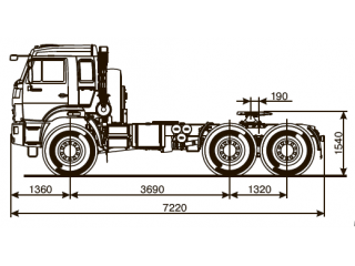 КАМАЗ 53504-50 КАМАЗ 53504-50