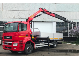 БОРТОВОЙ АВТОМОБИЛЬ С КМУ PALFINGER PK 13501 SLD НА ШАССИ KAMAZ-5325