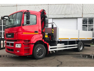БОРТОВОЙ АВТОМОБИЛЬ С КМУ PALFINGER PK 13501 SLD НА ШАССИ KAMAZ-5325