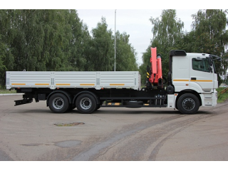 БОРТОВОЙ АВТОМОБИЛЬ С КМУ PALFINGER INMAN IM 150N НА ШАССИ KAMAZ-65207 (659000-0000335-01)