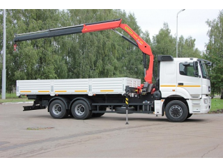 БОРТОВОЙ АВТОМОБИЛЬ С КМУ PALFINGER INMAN IM 150N НА ШАССИ KAMAZ-65207 (659000-0000335-01)