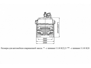 БОРТОВОЙ АВТОМОБИЛЬ С КМУ PALFINGER INMAN IT 150 НА ШАССИ KAMAZ-65115 (659000-0000380-23)
