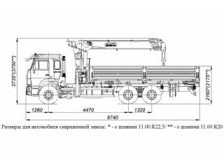 БОРТОВОЙ АВТОМОБИЛЬ С КМУ DONG YANG SS1956 НА ШАССИ KAMAZ-65115 (659000-0001403-24) БОРТОВОЙ АВТОМОБИЛЬ С КМУ DONG YANG SS1956 НА ШАССИ KAMAZ-65115 (659000-0001403-24)