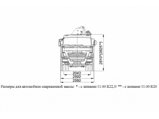 БОРТОВОЙ АВТОМОБИЛЬ С КМУ PALFINGER PK23500А НА ШАССИ KAMAZ-65115 (659000-0000002-23)