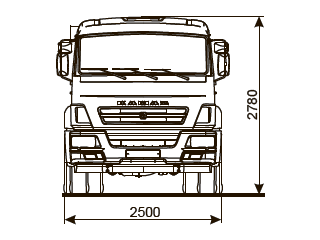 ШАССИ КАМАЗ 43253-69 (G5) ШАССИ КАМАЗ 43253-69 (G5)