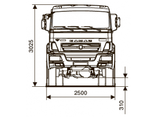 ШАССИ КАМАЗ 63501-52 ШАССИ КАМАЗ 63501-52