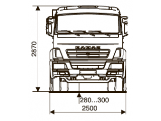 ШАССИ КАМАЗ 65115-48 (А5) ШАССИ КАМАЗ 65115-48 (А5)