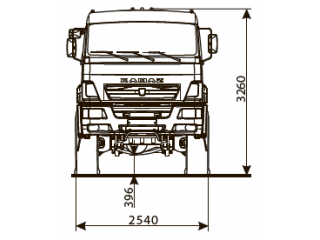 ШАССИ КАМАЗ 65221-53 ШАССИ КАМАЗ 65221-53