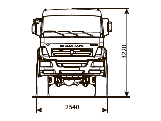  ШАССИ КАМАЗ 65222-53