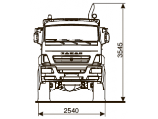ШАССИ КАМАЗ 65224-53 ШАССИ КАМАЗ 65224-53