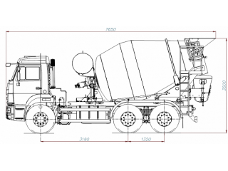 Автобетоносмеситель 58145Y