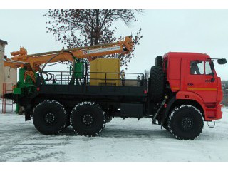 Буровая установка ПБУ-2 на шасси КАМАЗ-5350