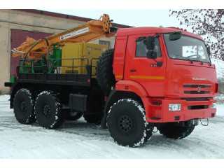 Буровая установка ПБУ-2 на шасси КАМАЗ-5350