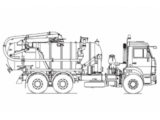 Машина илососная КО-507АМ