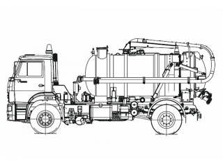 Машина илососная КО-507К Машина илососная КО-507К