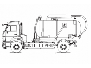 Машина илососная КО-510К